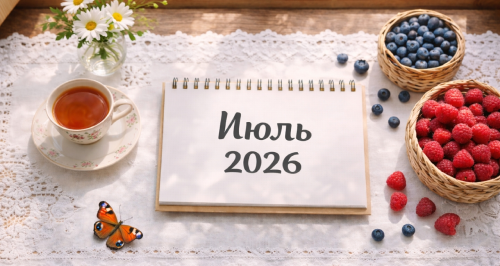 Отчетность и платежи в июле 2026 года: шпаргалка для бухгалтера