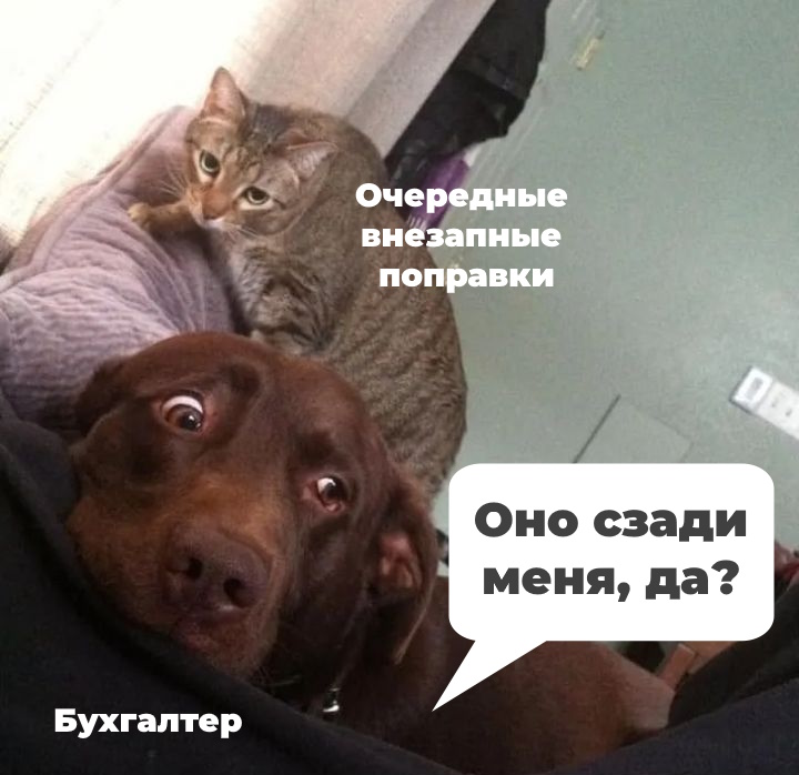 Поправки для бухгалтера