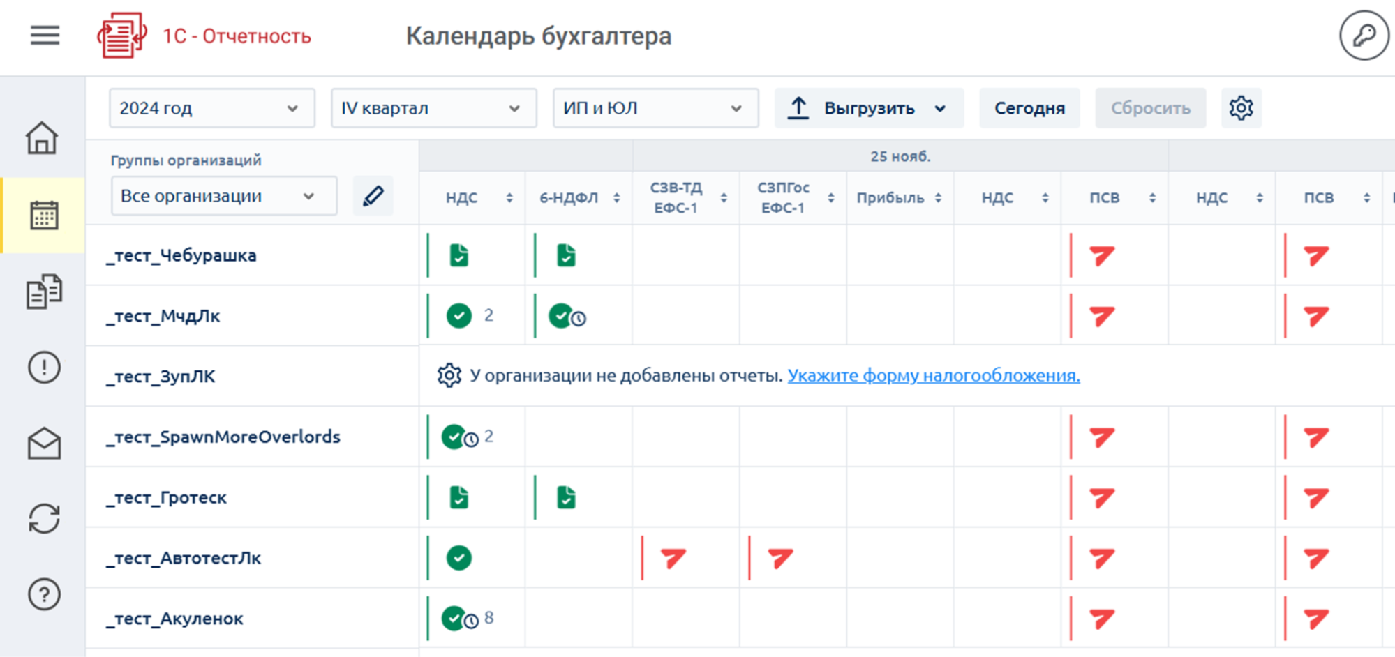 Календарь бухгалтера Календарь бухгалтера
